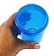 Medi-Inn+ Schnabelbecher Schabeltasse Trinkbecher 250 ml (Farbe: blau, Öffnung: 4 x 4 mm)
