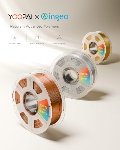 Image of PLA Silk Filament 1.75mm, Gloss Black, 1kg (2.2lbs) 3D Printer PLA Filament, ±0.02mm Dimensional Accuracy