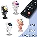 Replacement Remote Compatible with Mooyran -Astronaut Star Projector Night Light - Space Buddy Projector, Galaxy Starry Nebula Ceiling Projection Lamp with Timer and 360°Adjustable-1 PCS