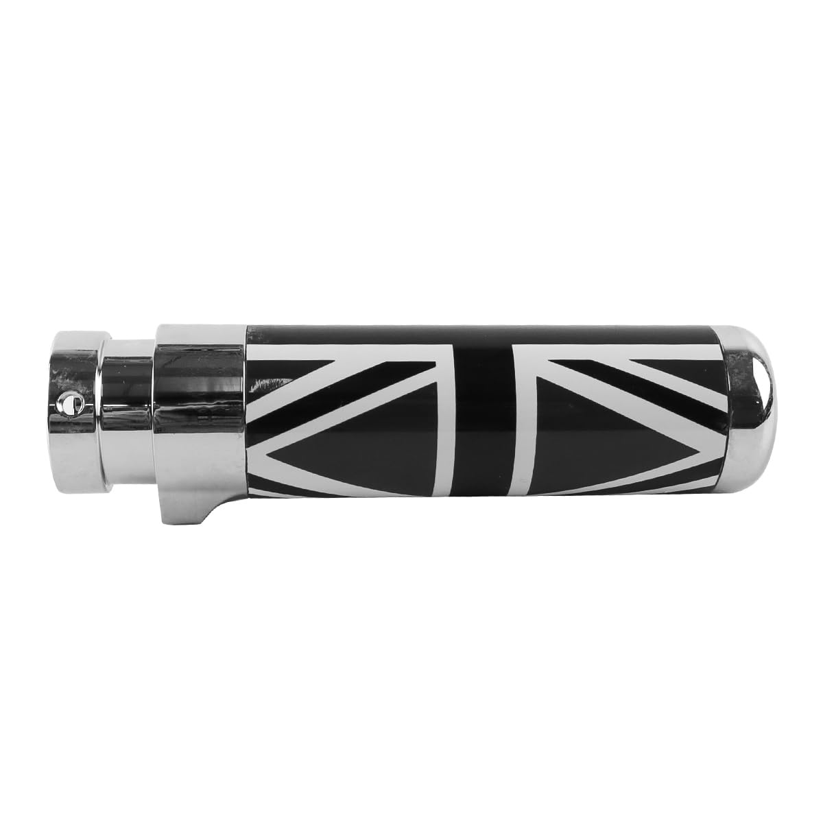 Riven Manchon de levier de frein à main en aluminium pour Cooper Clubman R50 R52 R53 R55 R56 R57 R58 R59 (noir et blanc)