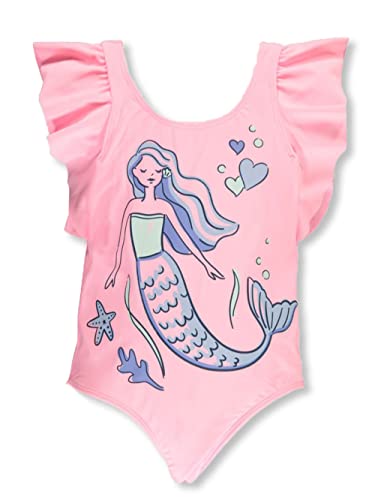 Image of Carter's Little Girls 1-Piece Mermaid Swimsuit - Multi, 4