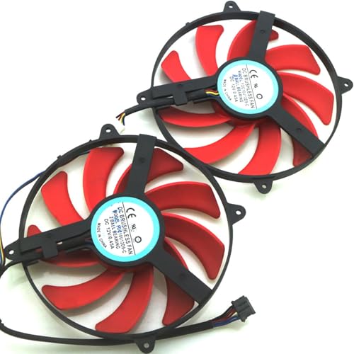 Graphics Card Cooling Fans Suitable for AMD Radeon R9 390X Engineering Sample Series Desktop FDC10U12D9-C 92mm 12V 0.45A 4Pin Video Card Cooler Fans GPU Fan