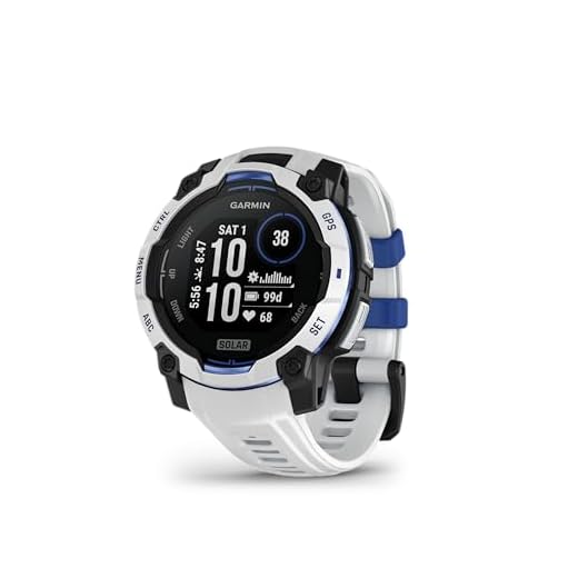 Garmin Instinct 3, 45mm SOLAR Rugged GPS Smartwatch,Built in Sports & Health apps, LED Flashlight, Shock Resistant, 10ATM, Unlimited battery life w/Solar charging,Whitestone with Whitestone Band