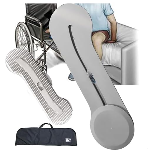 Slide Board for Wheelchair Transfer Transfer Board, Rotating Seat Transfer Aid Slide Board Transferring Patient, for Wheelchair User Sliding Board, From Wheelchair To Bed, Toilet, Car