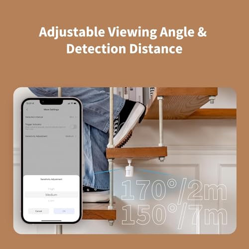 Image of Aqara Zigbee 3.0 Motion Sensor P1 3 Pack, 5-Year Battery Life, 150-170 Detection, Adjustable Timeout 1-200s, for Alert System Automations, Compatible with HomeKit, Home Assistant, Aqara Hub Required