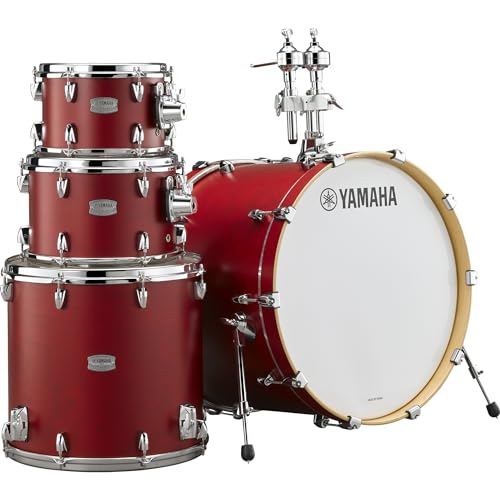 Yamaha Tour Custom Maple 4pc Standard Shell Pack, Apple Satin
