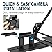 Glazon 20-Inch HD Wide-Angle Teleprompter, Manually Adjustable Height, Compatible with Multiple Devices, Includes Remote Control & Free Teleprompter App