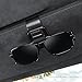 KAFANLIN 2 Pack 2 in 1 Sunglass Holder for Car Visor Clip Eyeglass Ticket Card Clip on Sunglasses Mount Interior Inside Car Sun Visor auto Trucks Van SUV Accessories Organizer(KAFANLIN Black 2 Pack)