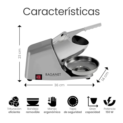 La mejor comparación de Picadores de hielo disponible en línea para comprar. 2 Picadores de hielo marca Raganet (2)