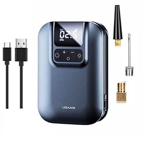 Pompe à air électrique portable 5000mAh pour pneu de voiture et vélo