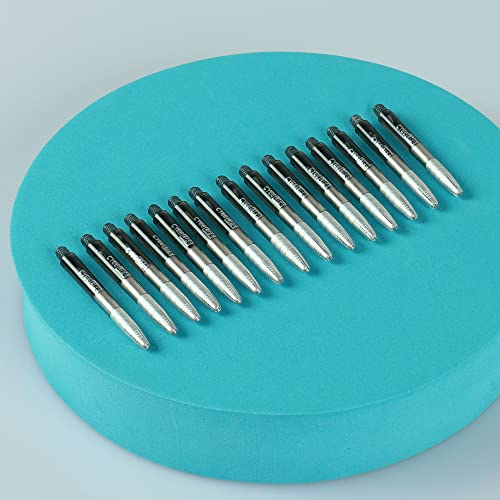 CyeeLife Transparent Alunium-Plastic Dart Shafts 15pcs 48mm Black Transparent - Image 3