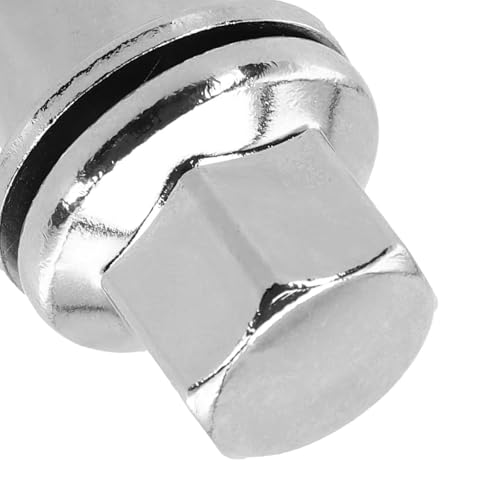 Tuerca de rueda para Discovery 3 tornillo de neumático resistente con acabado plateado 5