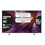 SAMSUNG Smart TV 55'' QE55S85FAUXZT OLED 4K, NQ4 AI Gen2 Processor, 4K AI Upscaling, Glare Free, Dolby Atmos & OTS Lite, Contour Design, 2025