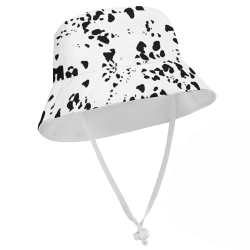 Kids Sun Hat for Boys& Girls Adjustable Bucket Hats Wide Brim Sun Protection Beach Hat - Main Image