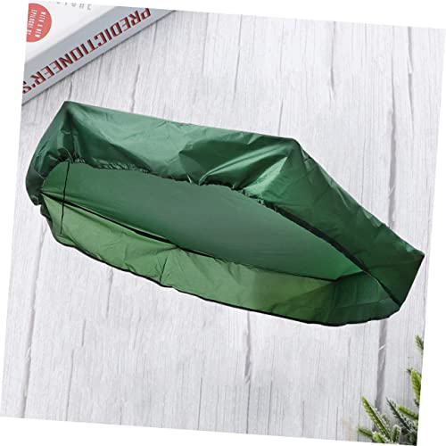 Bâche pour bac à sable hexagonal en tissu Oxford vert imperméable