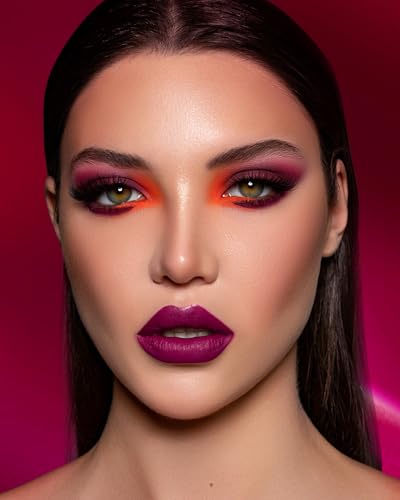 Image of MAKI YIKA Dark Purple Lipstick for Women Color Stay Long Lasting Lipsticks