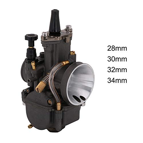 JFG RACING Motocicleta PWK 34MM Carburador Carburador Para Keihin Koso OKO Honda...