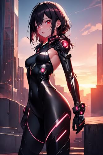 AIアイドル写真集 黒木朱音(アカネ)メカ AIアイドル アカネ