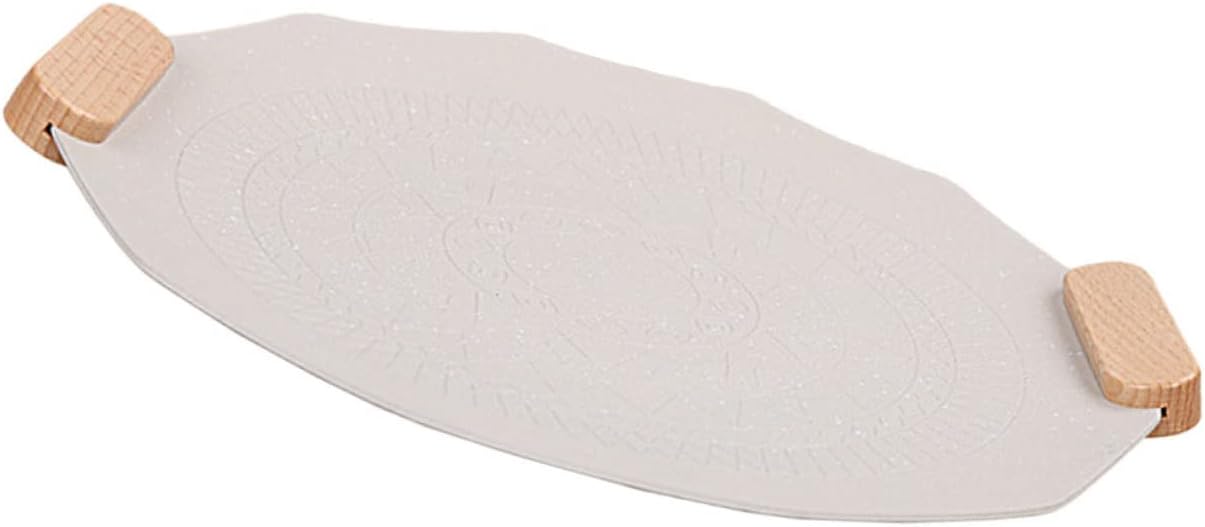 Grill Tray for Outdoor Bbq Non-stick Grilling Pans Portable Grilling Pan Safe Handles