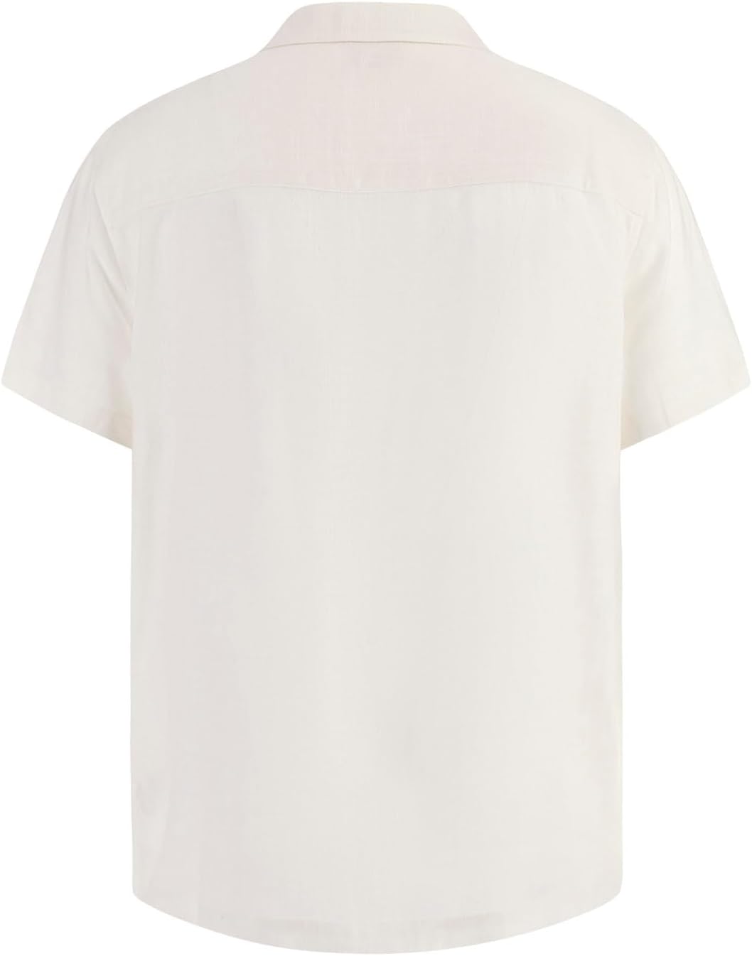 GUESS Mens Short Sleeve Mosley Linen Floral Shirt - Image 2