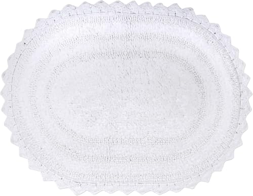 For DII Crochet Collection Reversible Bath Mat,...