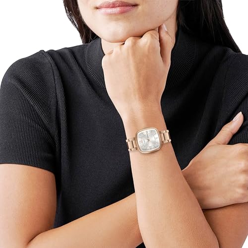 Image of TIMEX Women Silver Square Dial Analog Watch - TWEL20604