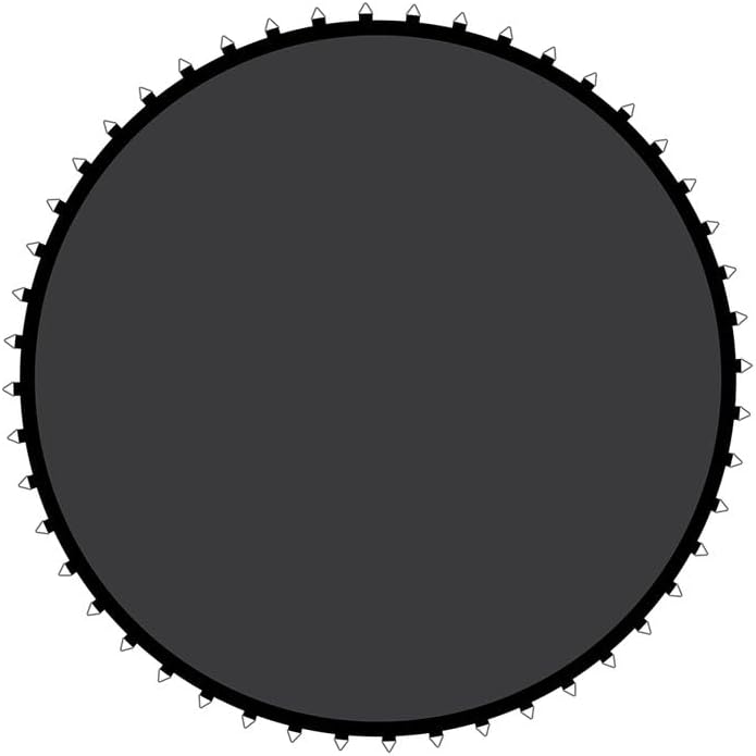 Trampoline Parts CO Universal Round Trampoline Jump Mat Replacement, Fits 8 FT 10 FT 12 FT 14 FT Round Trampoline Frame, 72, 80 V-Rings, Durable, Weather Resistant, Fits Jumpzylla Trampolines