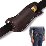 Confort et praticité: Étui couteau ceinture équipé de deux passants pour une fixation facile et sécurisée. Conçu pour être porté sur le côté droit de la ceinture, il offre un accès rapide et un confort optimal, parfait pour protéger et transporter votre couteau lors de vos activités quotidiennes
