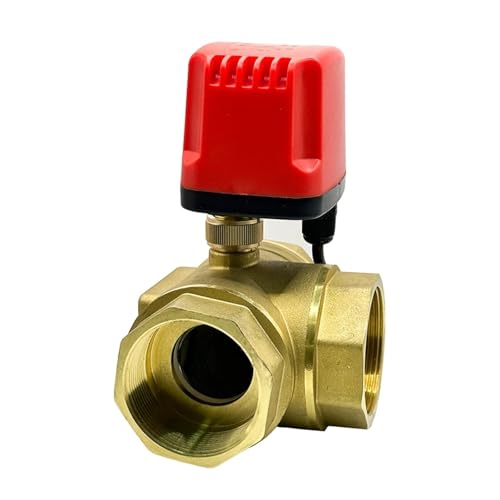 Robinet à bille électrique étanche de 2 pouces pour automatisation 24VDC