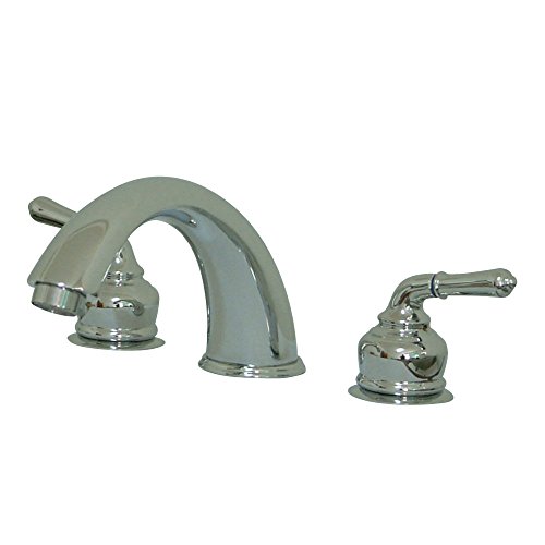Get Discount 70% Price Kingston Brass KB361 Magellan Roman Tub Faucet, Polished Chrome,8-Inch Adjustable Center