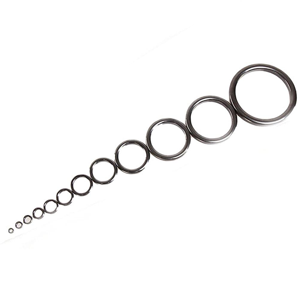 HUSHUI Fishing Rod Guides Repair Kit,24PCS Fishing Rod Repair Kit Rod Tip Repair Kit Ceramic Guide Ring 12 Sizes Rod Eye Replacement Kit - Image 4
