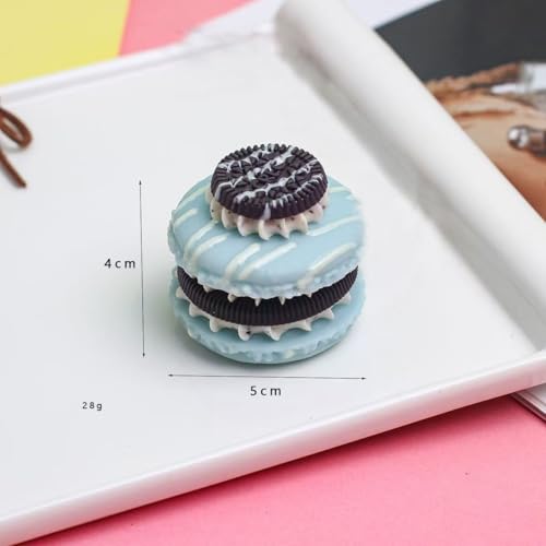Set de 6 Imanes Decorativos de Resina con Forma de Postres miniatura 2