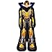 Blankie Tails | Transformers Blanket - Double Sided Super Soft and Cozy Minky Fleece Blanket, Machine Washable Fun No Zipper Transformer Wearable Blanket for Kids (Bumblebee - Glow in The Dark)