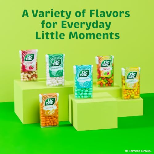 Tic Tac Citrus Adventure, On-the-Go Pocket-Sized Mints, 12 Pack, 100 Each | Refreshing Citrus Adventure Tic Tacs bulk, gluten-free, portable travel size pocket mints, for purse, car - image 8