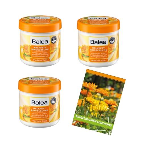 3x Melkfett Ringelblume 250 ml für intensive...