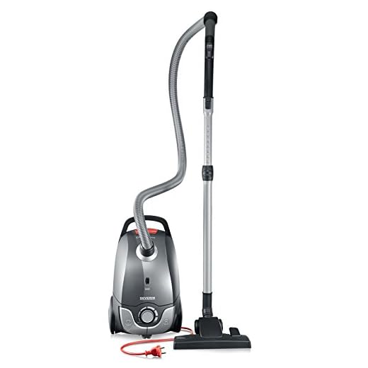 Severin Germany Vacuum Cleaner, Corded (Platinum Grey)