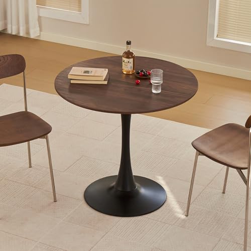 Hansweld Round Dining Table, 31.5' Circle Tulip Table...