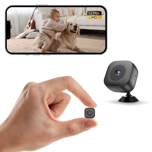 Mini Camera,Security Camera,4K WiFi Mini Wireless Camera,Real...