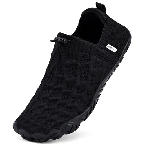 Image of WateLves Barefoot Water Shoes Women Men Beach Breathable Walking Shoes Anti Slip Wide Toe Minimalist Zero Drop Sneakers for Travel Hiking Yoga