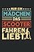 Nur Ein Mädchen Das Scooter Fahren Liebt: Scooter & Tretroller Notizbuch 6'x9' Roller Kinder & Jungen Geschenk