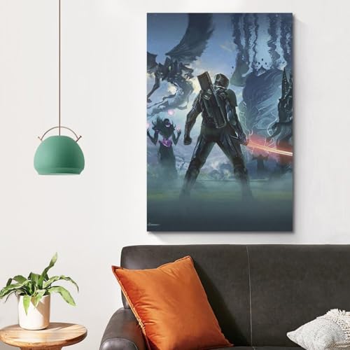 PCMOAUDB Poster "Battle of Kings", dekoratives Gemälde, Leinwand, Wandposter und Kunstdruck, moderne Familienschlafzimmer-Dekoration, Poster, 20 x 30 cm