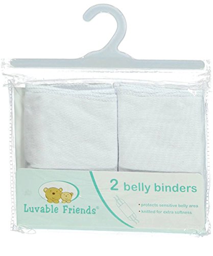 2-Pack Belly Binder, White