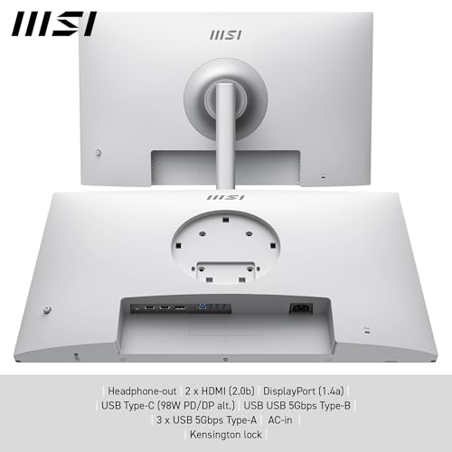 MSI Modern MD272UPHW 27-Inch UHD Monitor - Image 7