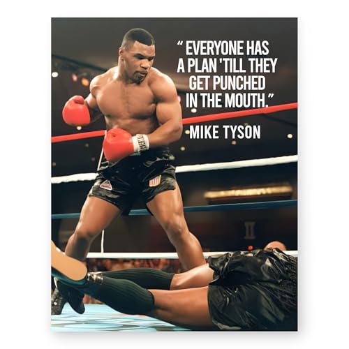 Everyone Has a Plan Boxing Wall Art 11x14 Poster