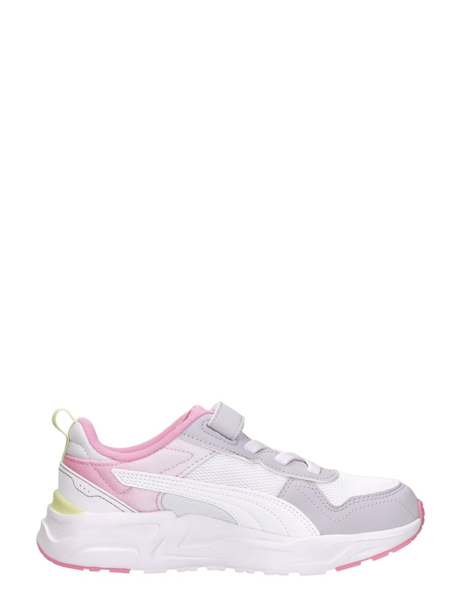 PUMA Trinity 2 LT Come ON AC+ PS Sneaker, Lavender Pop White-Apple Spritz, 13 UK Bambino, Lavender Pop PUMA White Apple Spritz, 32 EU