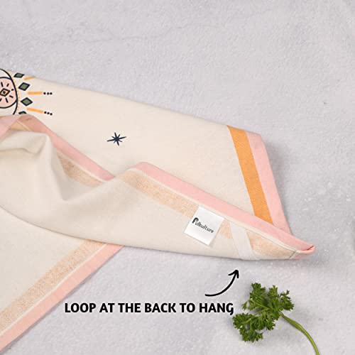 Folkulture Kitchen Towels Or Dish Towels, 20 X 26 Inches Modern Kitchen Hand Towels For Kitchen Decorations Or Tea Towels, Set Of 3 Cotton Dishtowels And Dishcloth For Farmhouse Decor, Magical #TOP5