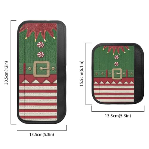 Image of Santa Claus Fridge Door Handle Covers Set of 4 Christmas Decorative Refrigerator Handle Covers Non-Slip Handmade Kitchen Appliance Gloves, Anti-Stain & Anti-Scratch 2025