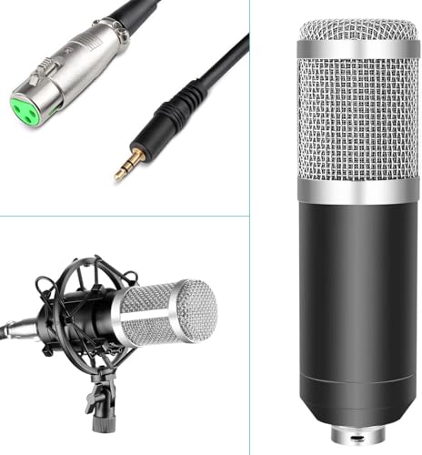 Image of IMAGINEA bm 800 Condenser Microphone for Studio Broadcasting & Recording, Singing, Streaming, and Gaming Professional Podcast Audio Equipment