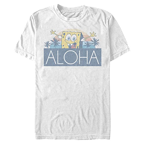 T-Shirt Nickelodeon Aloha Homme en Coton Coupe Confortable