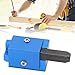 Right Angle Chisel,Corner Wood Chisel Squaring Tool for Cutting Square Mortised Door Hinge Recesses For Frames Box Lids Doors and Flip up Drawers(blue)